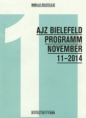 Program Culture Center AJZ Bielefeld 2014